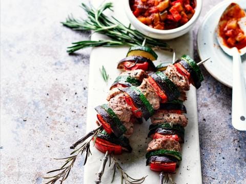 Varkenshaasspiesjes à la Provençale