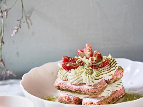 Matcha-tiramisu