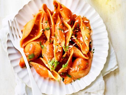 Pasta alla vodka van Gigi Hadid