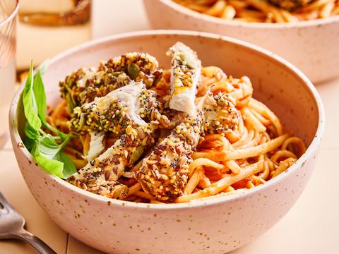 LLE 10 - weekmenu 02-07 linguini kip 35601