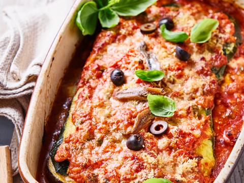 Lasagne puttanesca