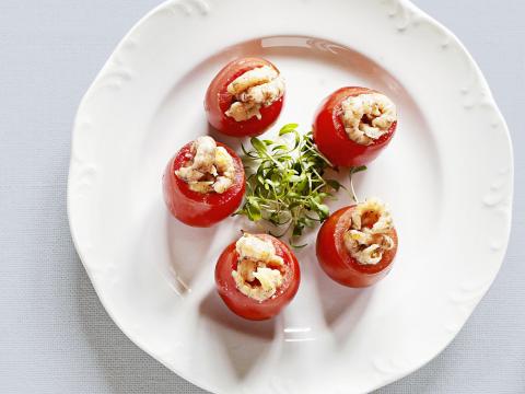 Gevulde tomaatjes
