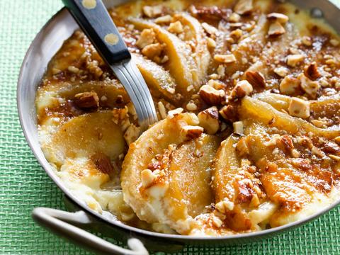 Appelkoek met hazelnoten