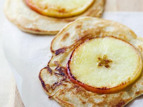 Pancakes aux pommes