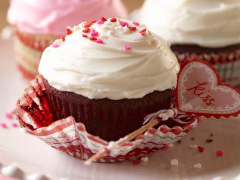 Cupcakes met roomkaas