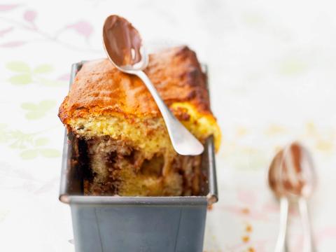 Yoghurtcake met chocoladepasta
