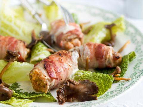 Savooikool met gevulde kalfslapjes
