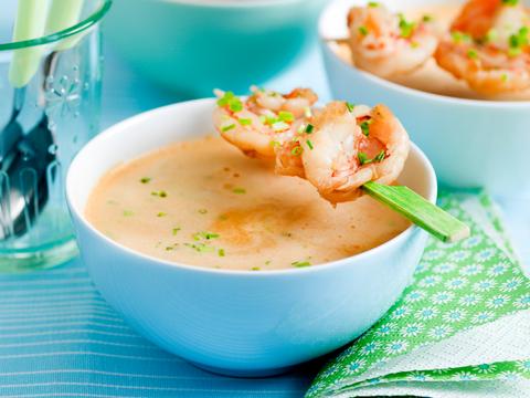Bisque van scampi's