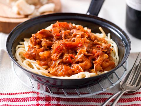Spaghetti all'amatriciana