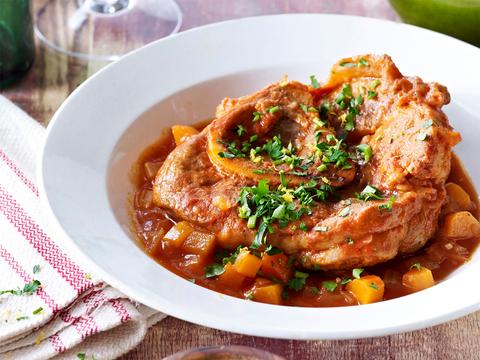 Ossobuco met risotto