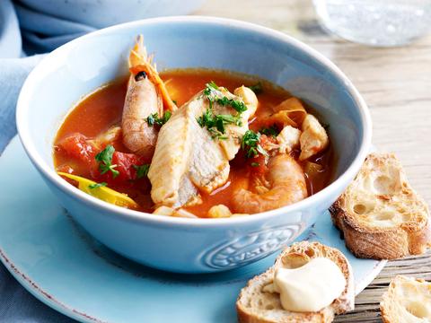Bouillabaisse met rouille basisrecept