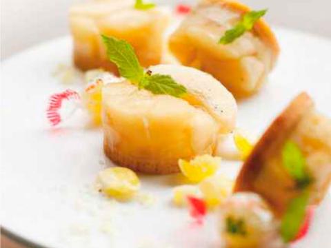 Mini appeltaartjes met Napoleon-karamel