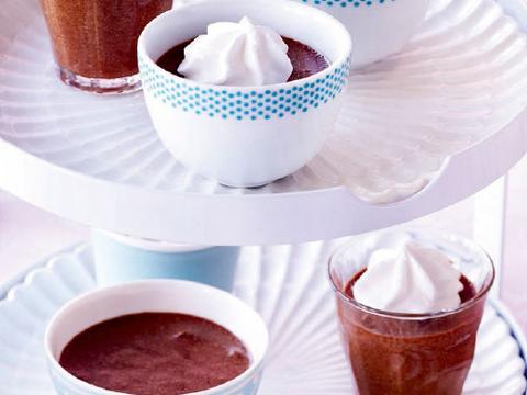 Chocolademousse met meringues