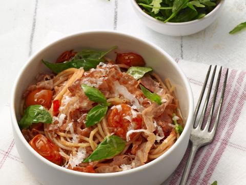 Spaghetti all'amatriciana (2)