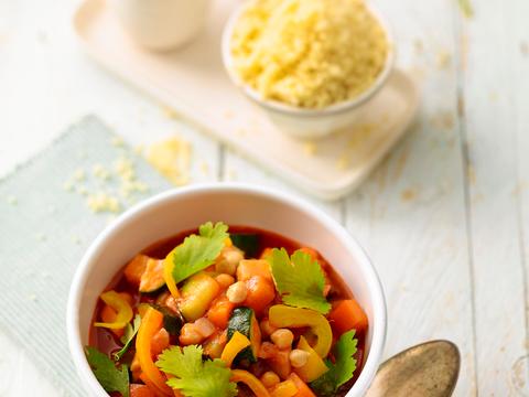 Groentepannetje met couscous