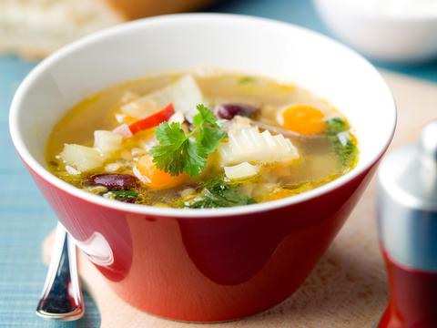 Vegetarische maaltijdsoep