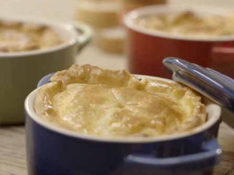 Fish pie met rog