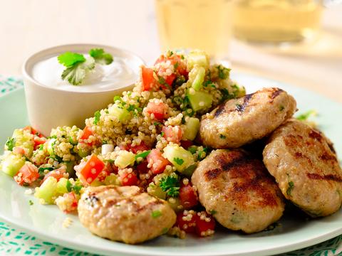 Kipkoekjes met quinoa