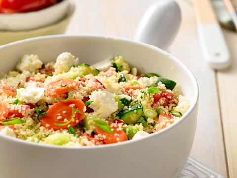 Tabouleh met groenten en feta