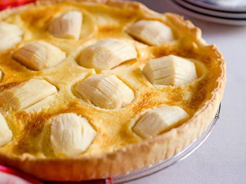 Gekerfde appeltaart