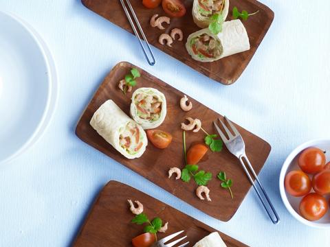 Wraps met guacamole