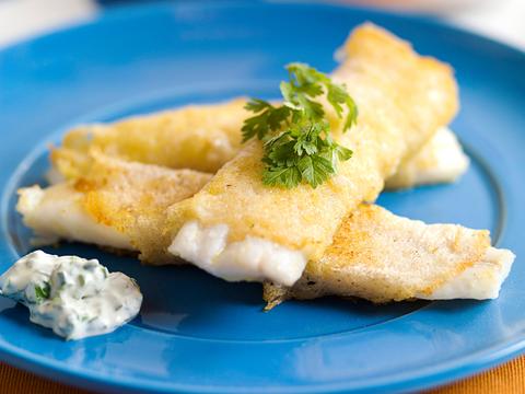 Vissticks met kruidenmayonaise