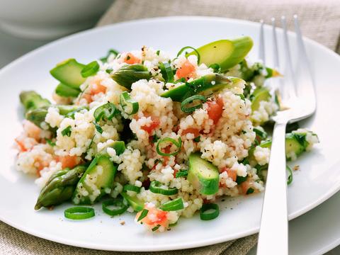 Couscoussalade met asperges