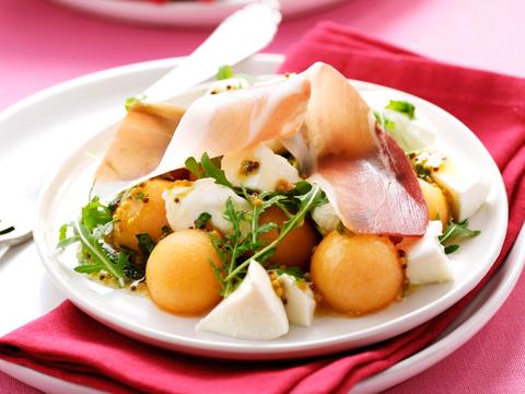 Pittige meloensalade