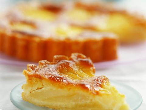 Appeltaart met krokant laagje
