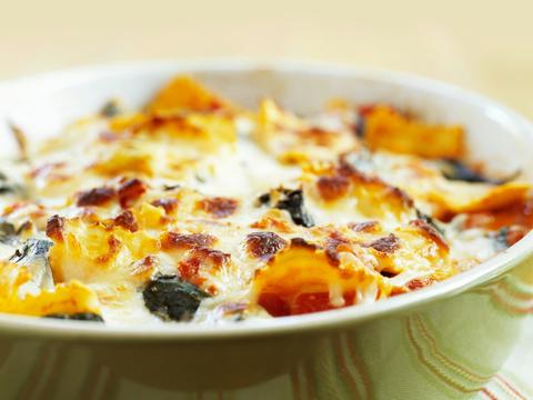 Ravioli met zelfgemaakte pasta