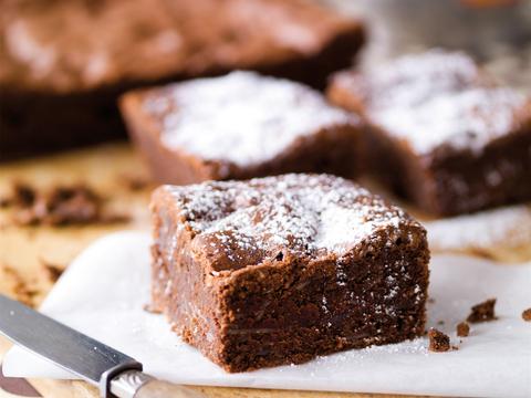 Chocolade-amandelbrownies