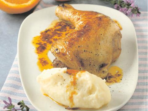 Poulet à l'orange
