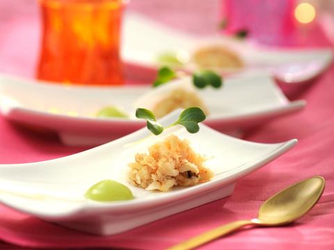 Krab met wasabi