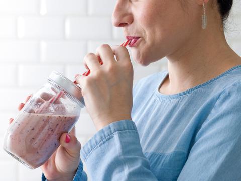 Blueberry smoothie