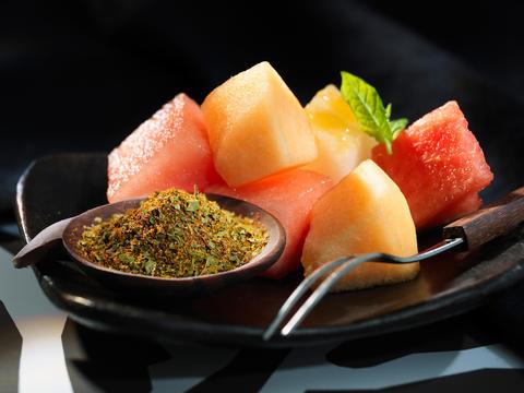 Meloen met Chermoula