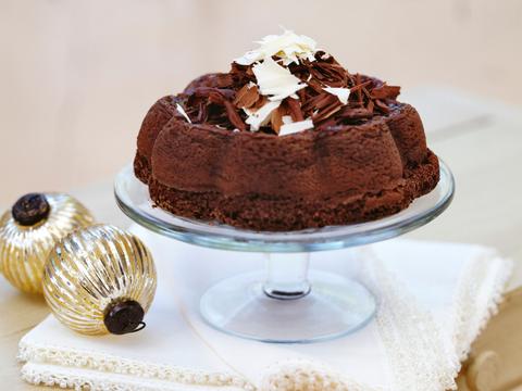 Feestelijke chocoladecake