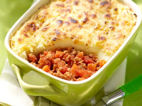 Gratin parmentier à l'Italienne