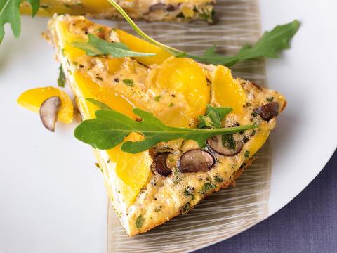 Tortilla met champignons