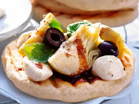 Barbecue-pizza