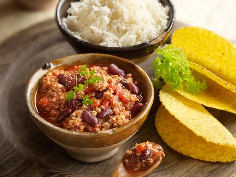 Gemakkelijke chili con carne