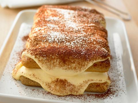 Tiramisu met koffie