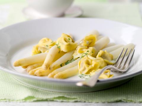 Tortellini met asperges