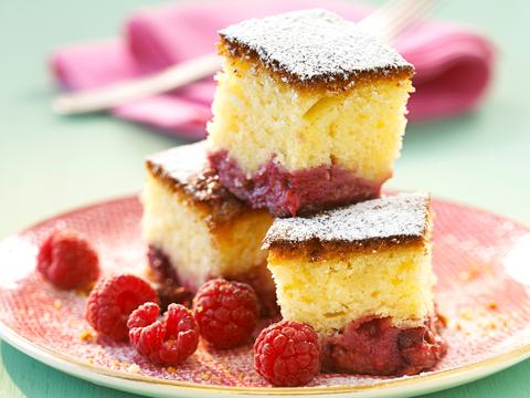 Yoghurtcake met frambozen