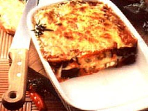 Gebakken aubergines