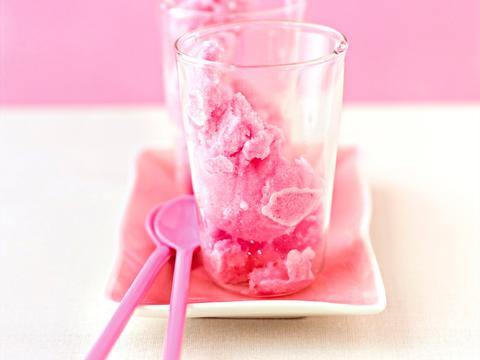 Rabarbersorbet