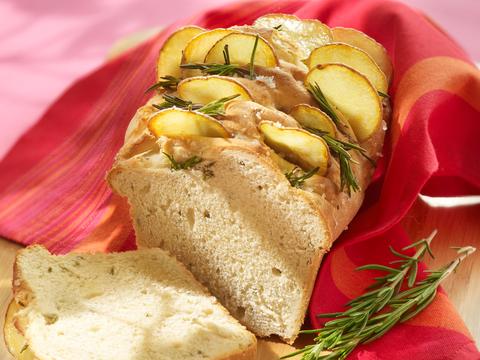 Aardappelbrood met rozemarijn