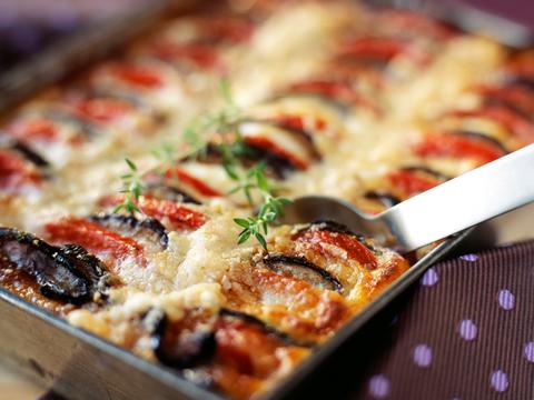 Tian van aubergines