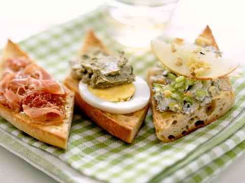 Crostini-trio