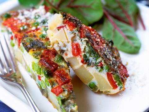 Tortilla's met groenten