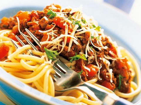 Spaghetti met gehaktsaus
